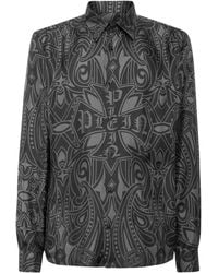 Philipp Plein - Paisley-Print Cross Shirt - Lyst