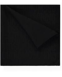 Moschino - Logo-Print Silk Scarf - Lyst