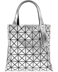 Issey Miyake - Platinum Geometric Tote Bag - Lyst