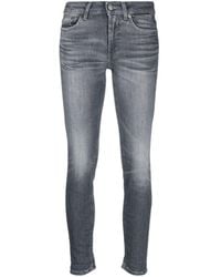Dondup - Skinny-Jeans mit hohem Bund - Lyst