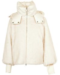 Add - Faux-Fur Hooded Jacket - Lyst