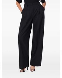 Thelatest - Pleated Wide-Leg Trousers - Lyst