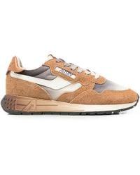 Autry - Reelwind Suede-Panel Sneakers - Lyst
