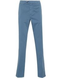 Canali - Slim-cut Chino Trousers - Lyst