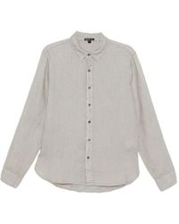 James Perse - Lightweight Linen Shirt - Lyst