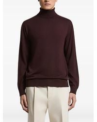 Peserico - Roll-Neck Knitted Sweater - Lyst