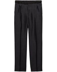 Prada - Hose Mit Weitem Bein - Lyst