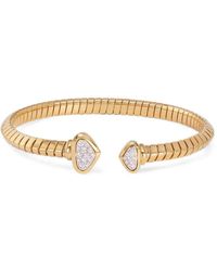 Marina B - Trisolina Castanga Diamond Bracelet - Lyst