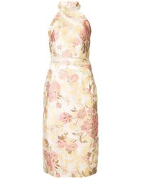 We Are Kindred - Delphi Floral Midi Dress - Lyst