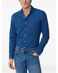 Hackett - Camicia Denim - Lyst