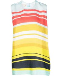 Bambah - Striped Sleeveless Tunic - Lyst