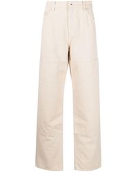 Axel Arigato - Grate Embossed Cotton Trousers - Lyst