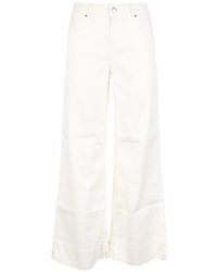 CIGALA'S - High-Waisted Wide-Leg Jeans - Lyst