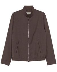 Canali - Zip-Fastening Pocket Overshirt - Lyst