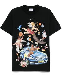 Off-White c/o Virgil Abloh - Fresco Car T-Shirt - Lyst