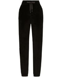Dolce & Gabbana - Logo-Embroidered Drawstring Track Pants - Lyst
