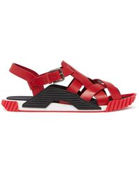 Dolce & Gabbana - Ns1 Leather Sandals - Lyst