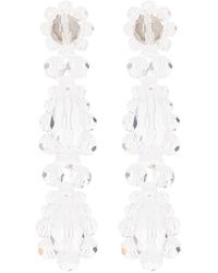 Simone Rocha Oorbellen - Wit