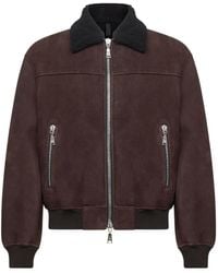 Tagliatore - Chaqueta Bómber Con Cierre Oculto - Lyst