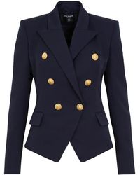 Balmain - Blazers - Lyst