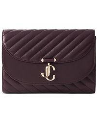 Jimmy Choo - Quilted Leather Clutch Bag - Lyst