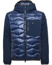 Blauer - Quilted Hooded Jacket - Lyst