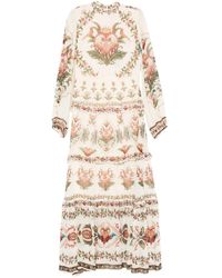 FARM Rio - Majestic Heart Gelaagde Jurk - Lyst