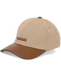 Mackage - Anderson-Nv Panelled Baseball Cap - Lyst