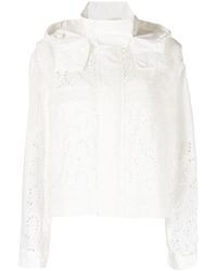 Goen.J - Klassischer Cropped-Hoodie - Lyst