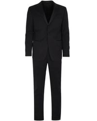 Corneliani - Buttoned Wool Suit - Lyst