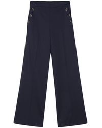 Twin Set - Logo-engraved Buttons Pants - Lyst