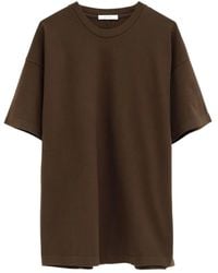 The Row - Short-Sleeve Boxy Top - Lyst