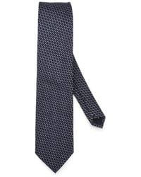Pal Zileri - Geometric-Pattern Silk Tie - Lyst