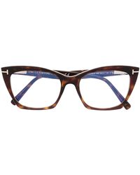Tom Ford - Cat-Eye Frame Glasses - Lyst