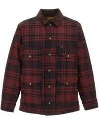 Filson - Spokane Check-Pattern Corduroy-Collar Jacket - Lyst