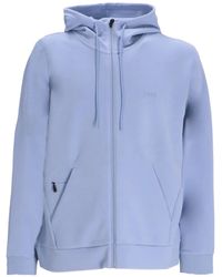 BOSS - Felpa Saggy Con Cappuccio - Lyst