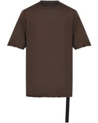 Rick Owens - Seam-Detail T-Shirt - Lyst