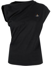 Vivienne Westwood - Asymmetric Draped Top - Lyst