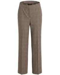 Twinset - Prince Of Wales Check Trousers - Lyst