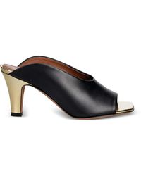 Pollini - Sandales Archive Collection En Cuir - Lyst