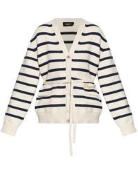 DSquared² - Cardigan À Rayures - Lyst