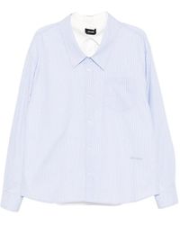 we11done - Camisa Con Logo Bordado - Lyst