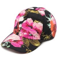 Erdem - Floral-print Cotton Cap - Lyst