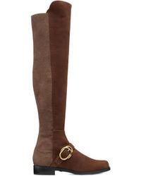 Stuart Weitzman - Siella Back-Stretch Boots - Lyst
