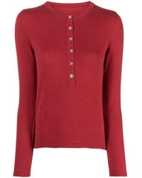 Fortela - Cashmere Long-sleeved Top - Lyst