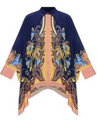 Etro - Paisley-Print Asymmetric Shirt - Lyst