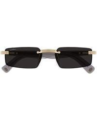 Cartier - Rimless Sunglasses - Lyst