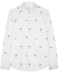 Paul Smith - Palm-Tree Print Shirt - Lyst
