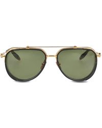 Akoni - Echo Pilot-frame Sunglasses - Lyst