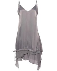 DIESEL - D-Uchi Asymmetric Midi Dress - Lyst